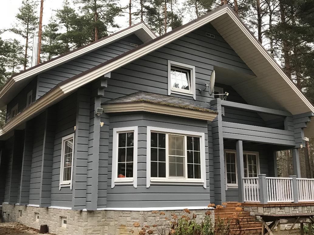 Чем покрасить деревянный дом снаружи – подробный обзор